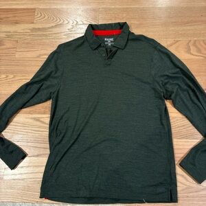 Rhone Men's Polo in Deep Green